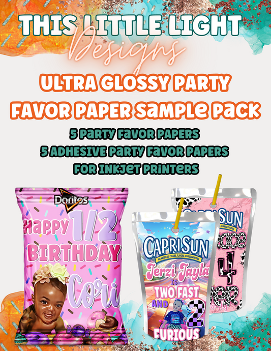 Ultra Glossy Party Favor Sample Pack