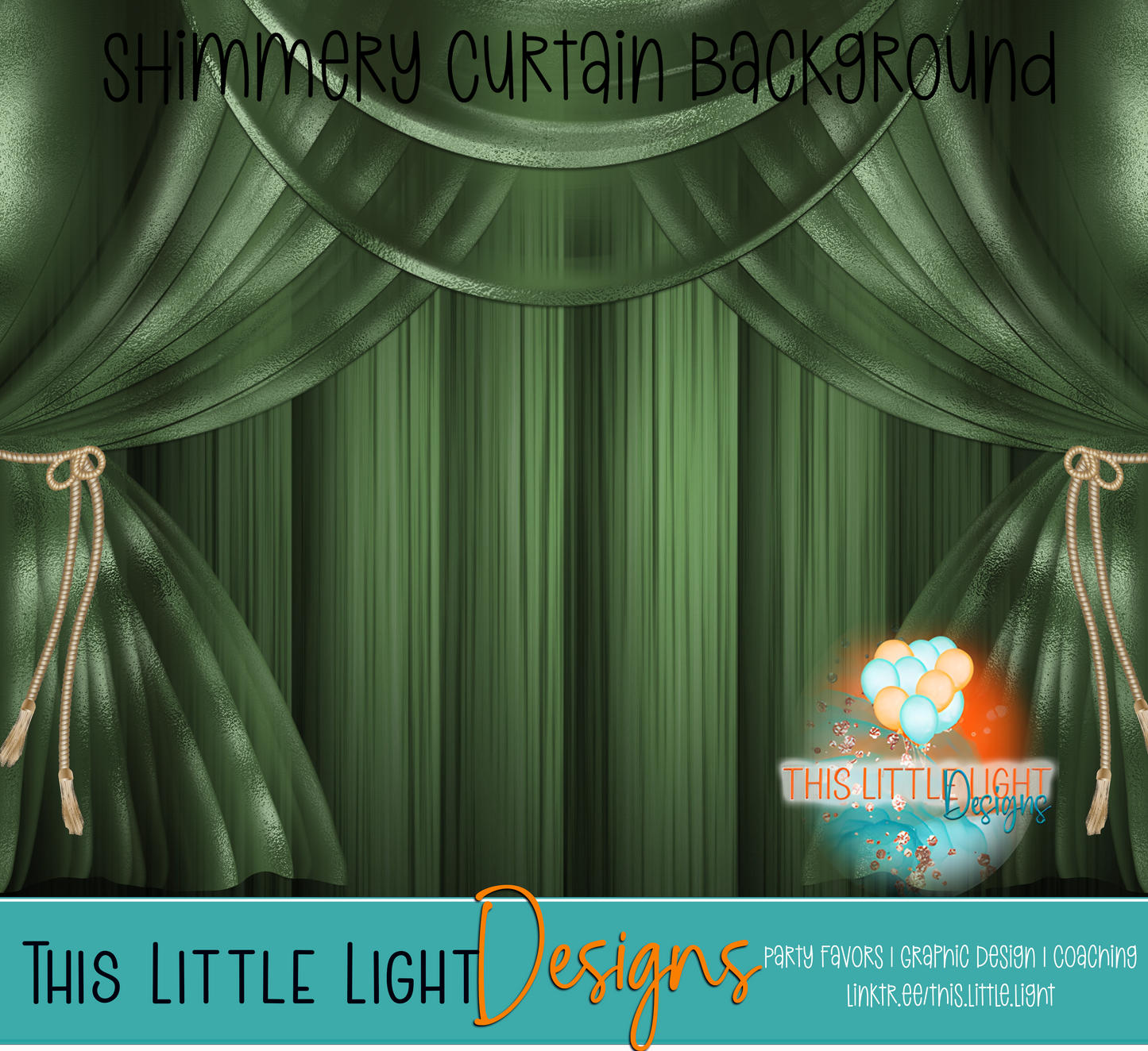 Shimmery Curtain Background Set of 10 | Digital Download | 300 DPI
