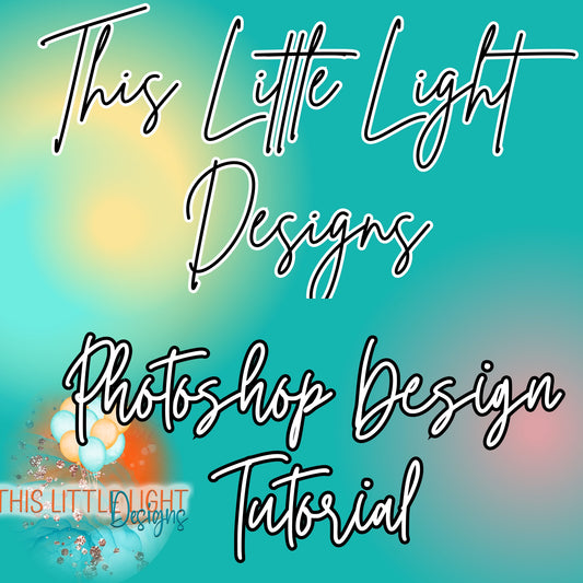 Photoshop Design Beginners Tutorial | Learn How to Design Party Favors In Photoshop | Digital Download